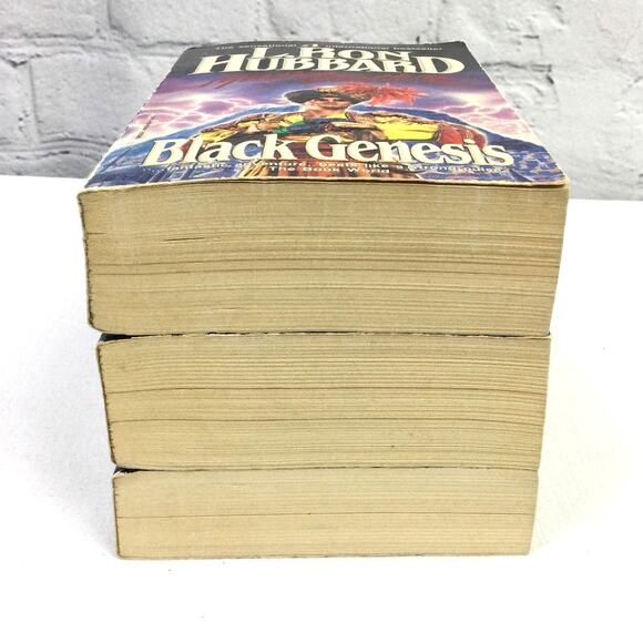 L Ron Hubbard Mission Earth 2 Black Genesis Three Book Paperback Bundle - Picture 4 of 12